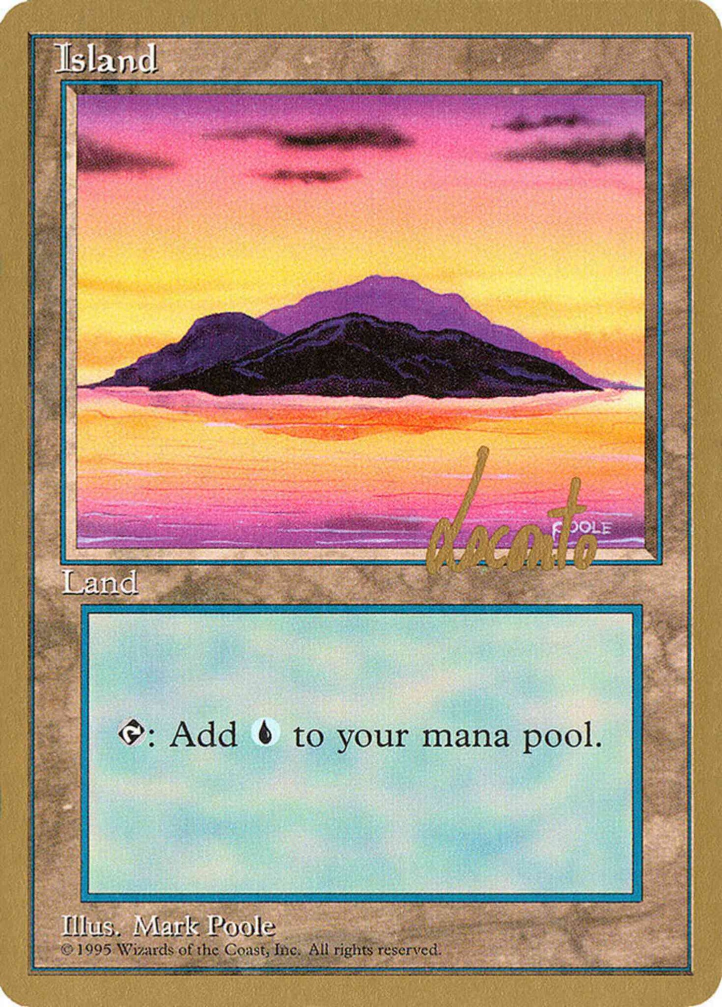 Island [ml368] [Michael Locanto] [Left Island] [Pro Tour Collector Set] [Non-Foil]