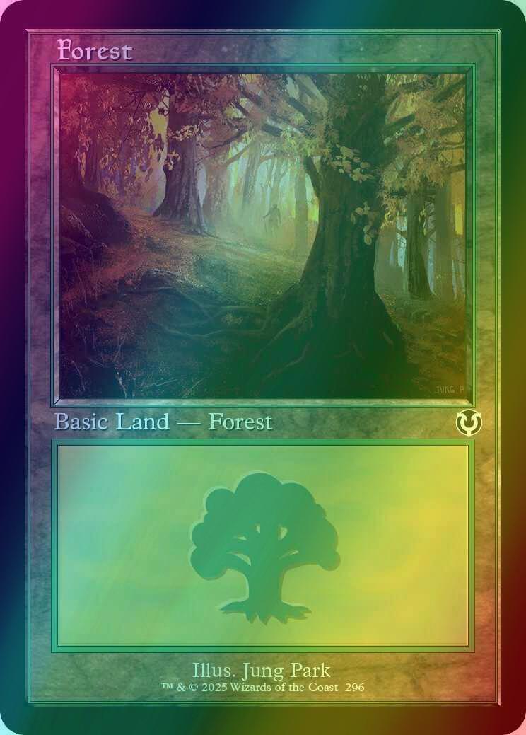 Forest [296] [Retro Frame] [Innistrad Remastered] [Foil]