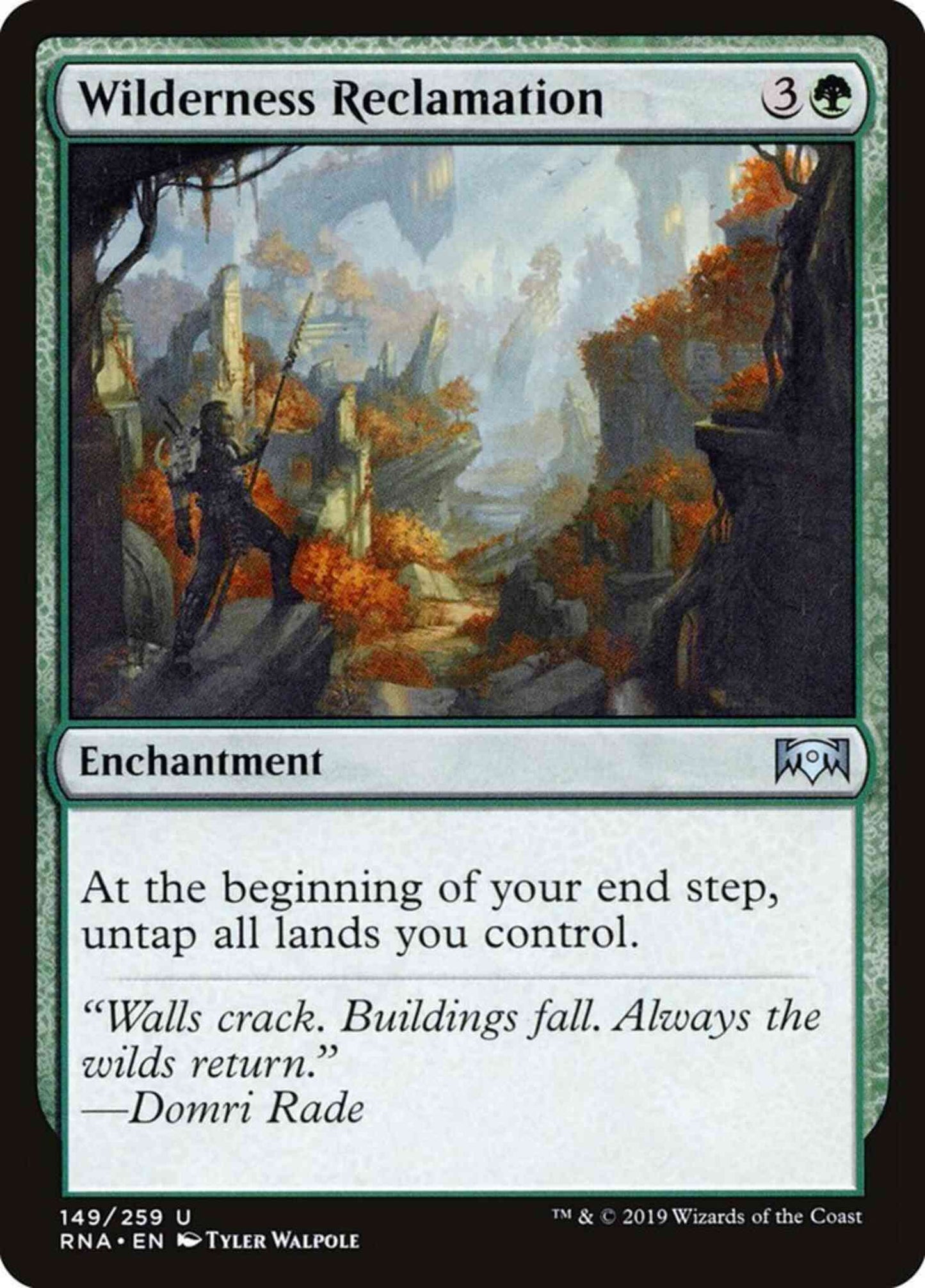 Wilderness Reclamation [149] [Ravnica Allegiance] [Non-Foil]