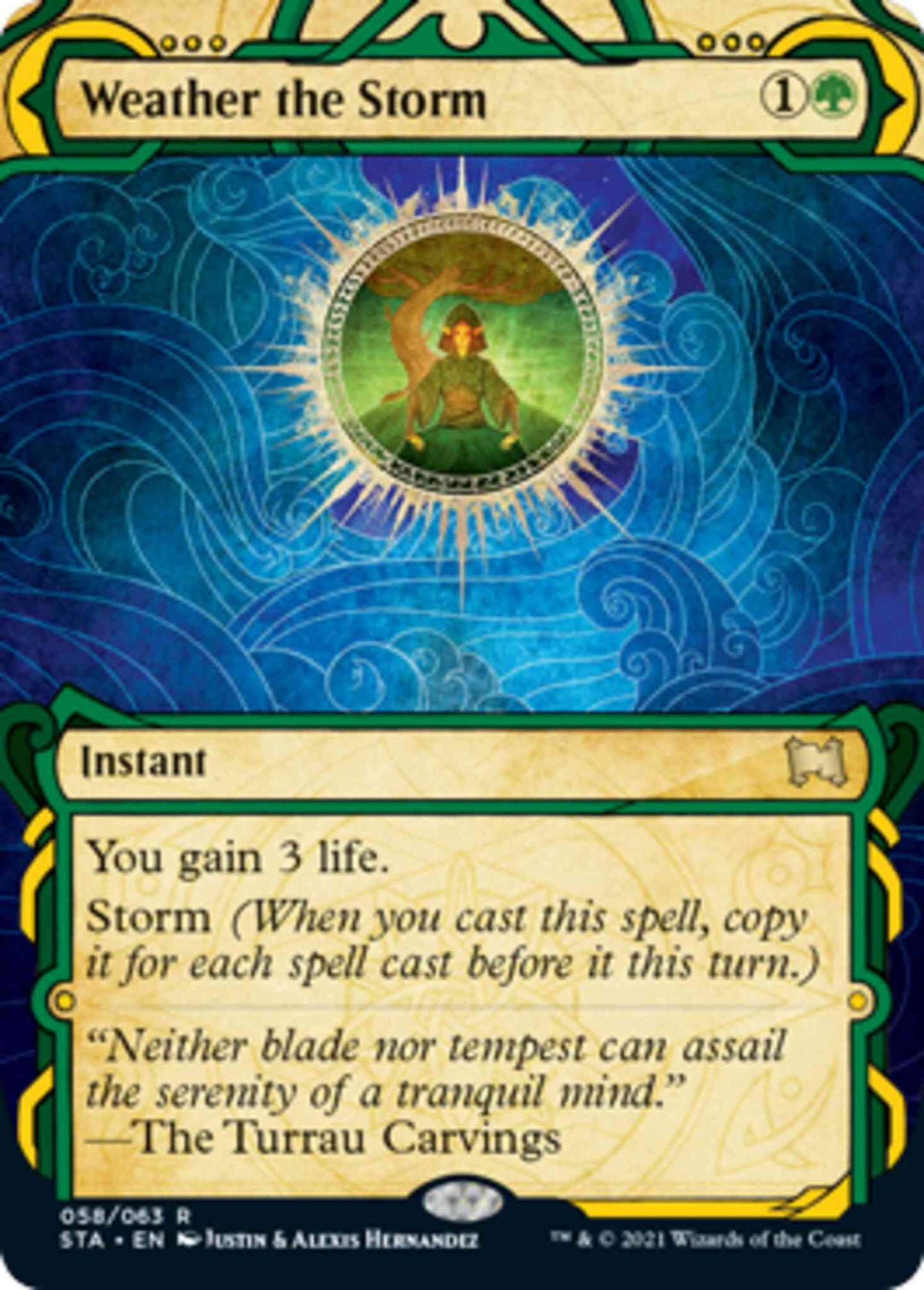 Weather the Storm [58] [Strixhaven Mystical Archive] [Etched Foil]
