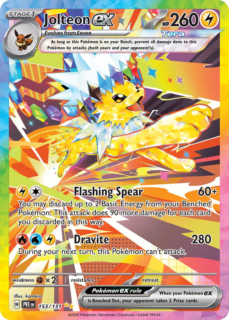 Jolteon ex - 153/131 - Special Illustration Rare [sv085-153] [Ultra]