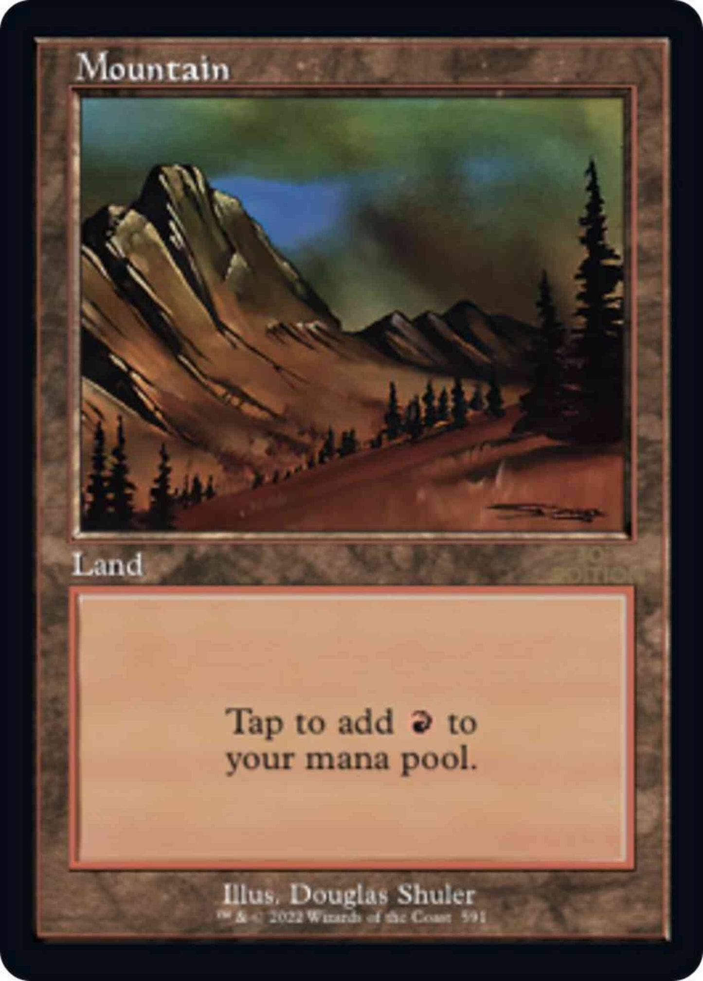 Mountain [591] [Retro Frame] [30th Anniversary Edition] [Non-Foil]