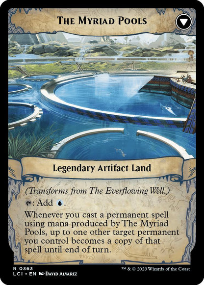 The Everflowing Well // The Myriad Pools [363] [Extended Art] [The Lost Caverns of Ixalan] [Non-Foil]