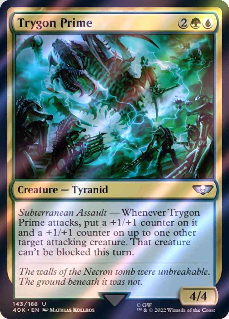 Trygon Prime [143] [Universes Beyond: Warhammer 40,000] [Surge Foil]