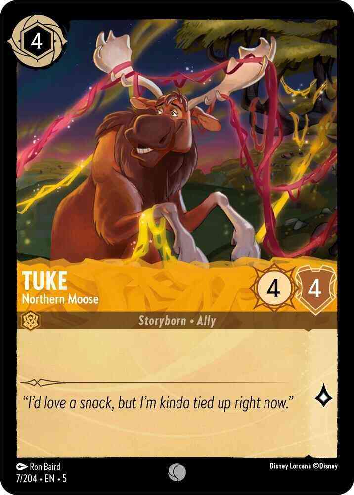 Tuke - Northern Moose - 7/204 [Shimmering Skies] [Non-Foil]