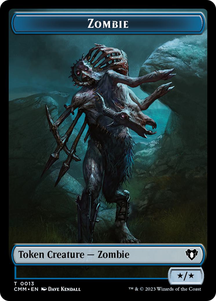 Eldrazi Spawn Token (03) // Zombie Token (13) [Commander Masters: Tokens] [Non-Foil]