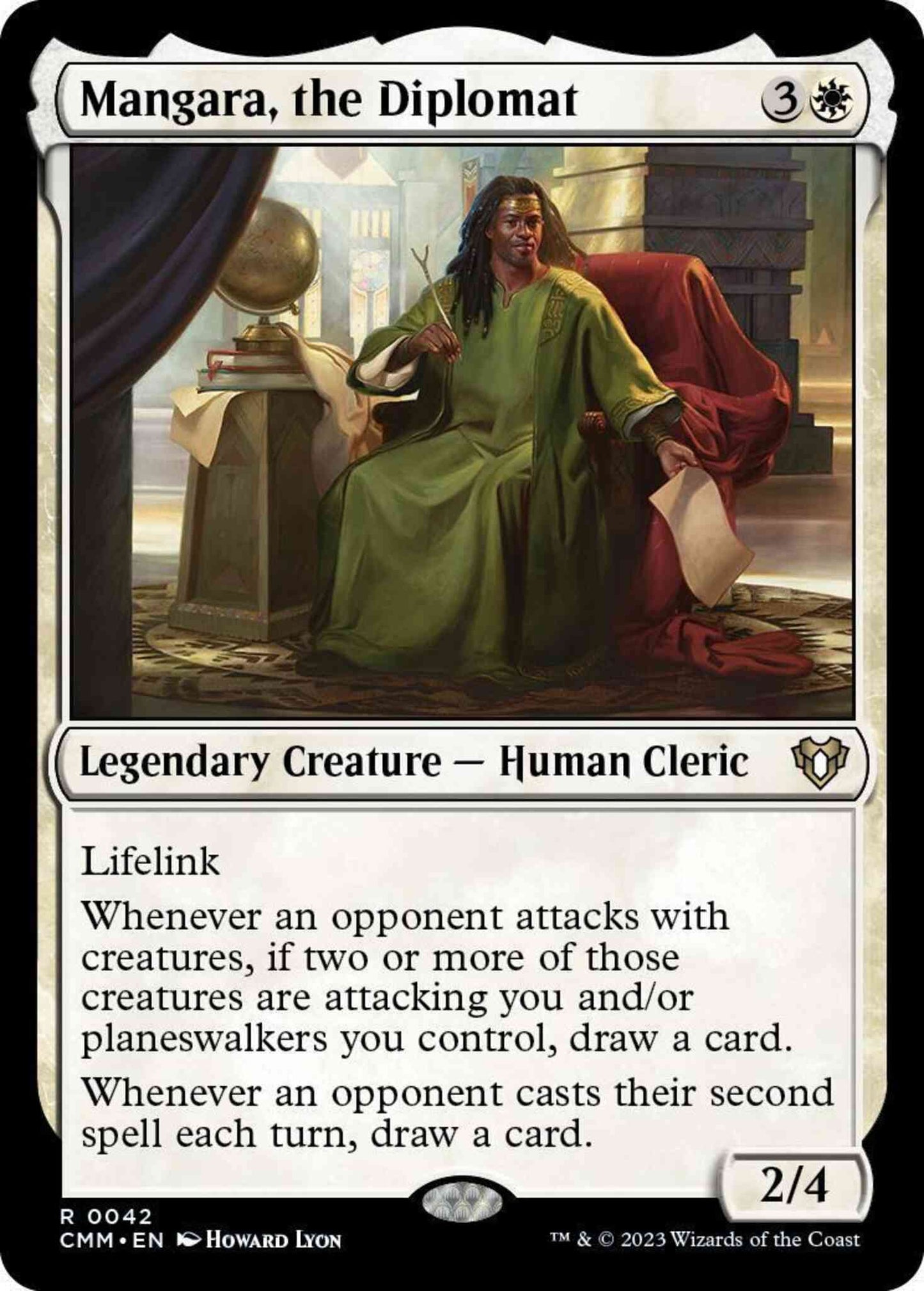 Mangara, the Diplomat [42] [Commander Masters] [Non-Foil]