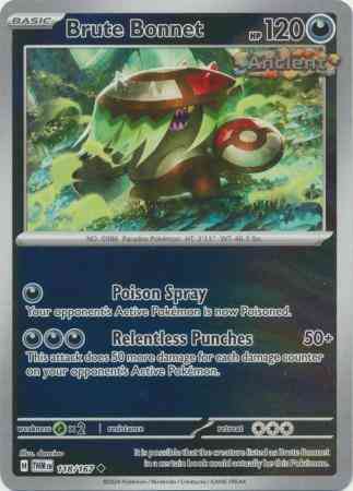 Brute Bonnet - 118/167 - Uncommon [sv06-118] [Reverse Holo]