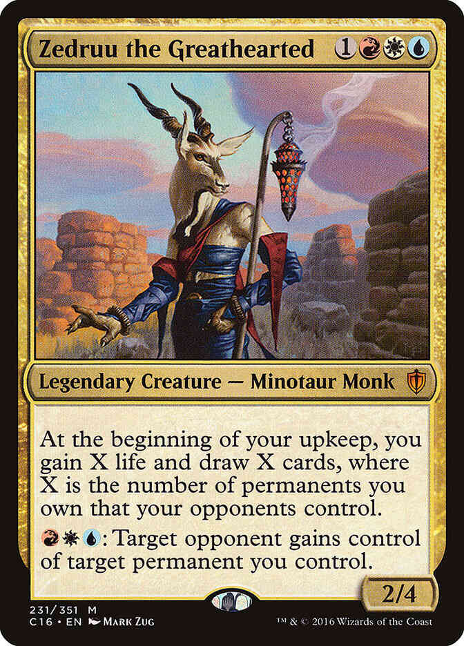 Zedruu the Greathearted [231] [Commander 2016] [Non-Foil]