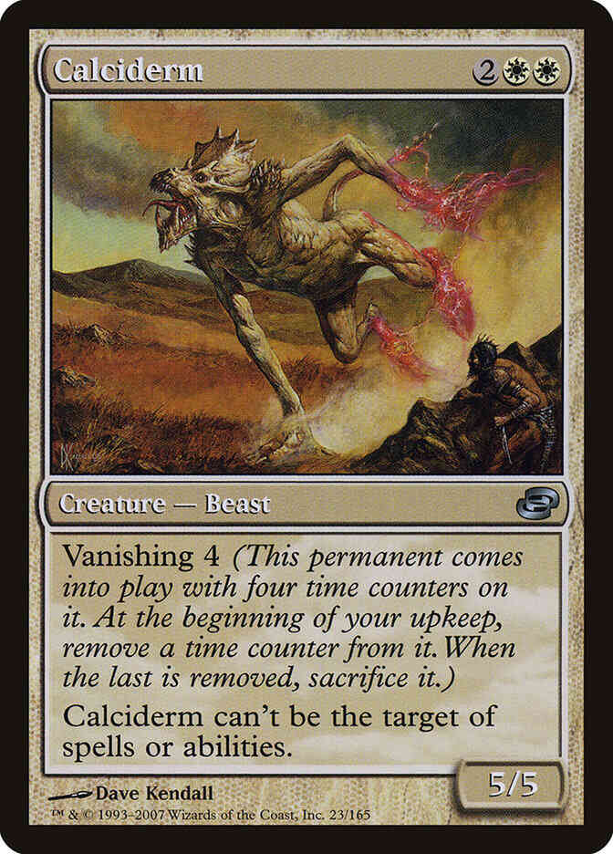 Calciderm [23] [Planar Chaos] [Non-Foil]