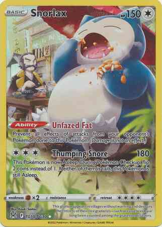 Snorlax - TG10/TG30 - Rare Holo [swsh11tg-TG10] [Ultra]