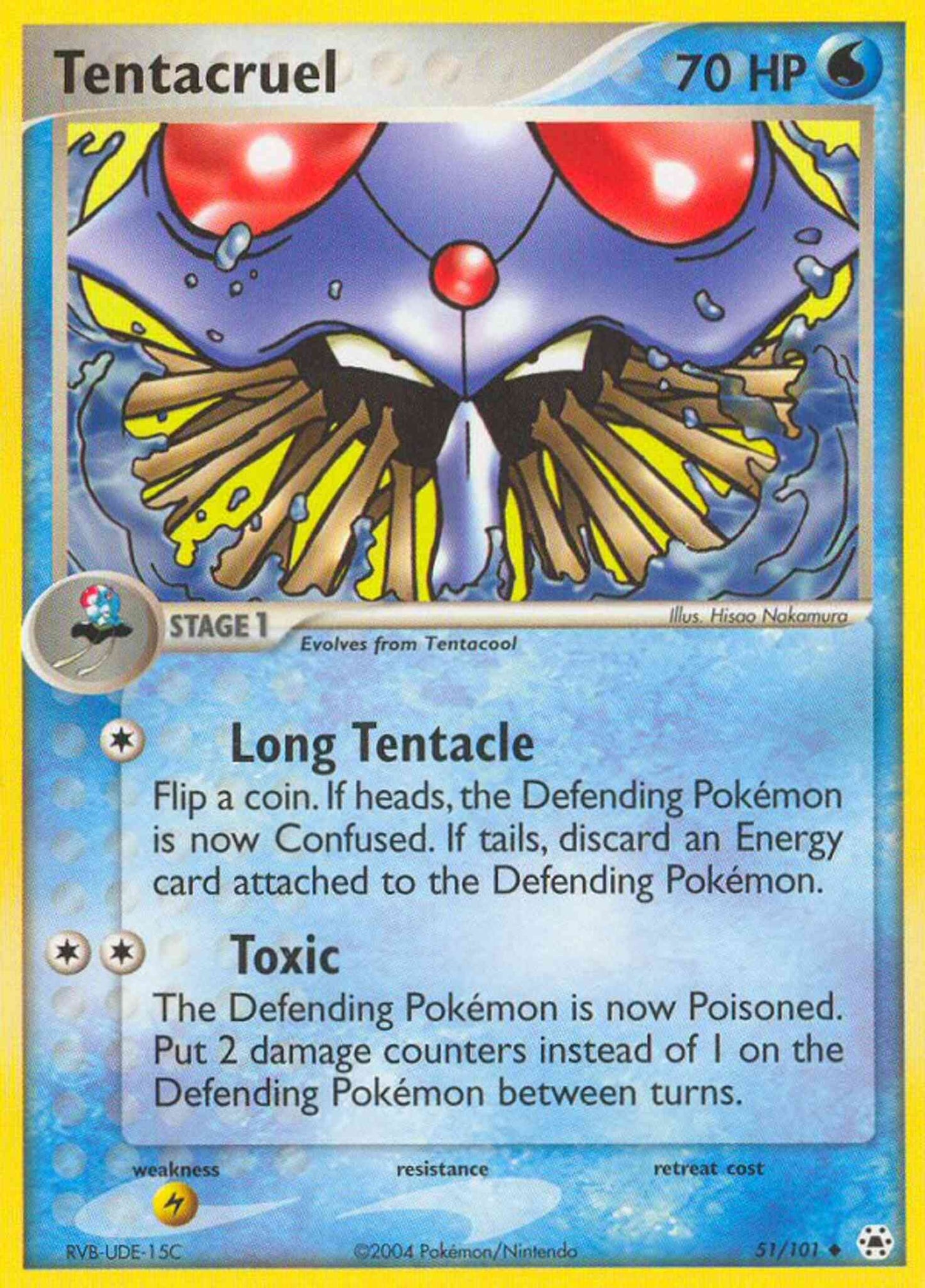 Tentacruel - 51/101 - Uncommon [ex5-51] [Reverse Holo]