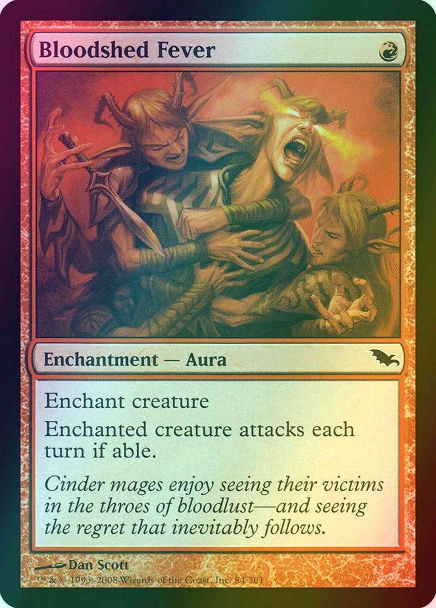 Bloodshed Fever [84] [Shadowmoor] [Foil]