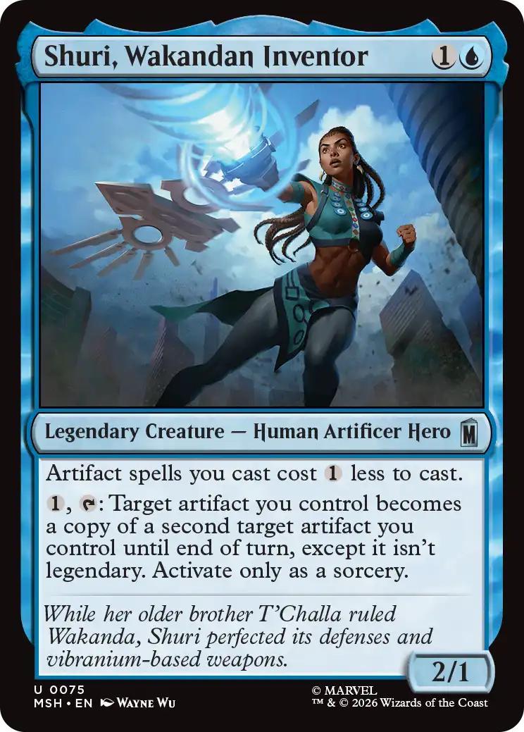 Shuri, Wakandan Inventor [75] [Marvel Super Heroes] [Non-Foil]