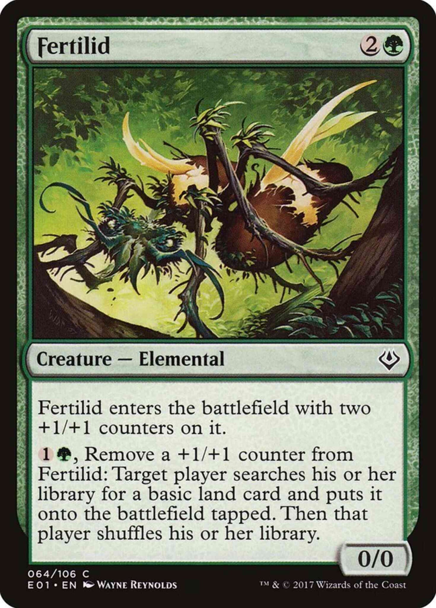 Fertilid [64] [Archenemy: Nicol Bolas] [Non-Foil]