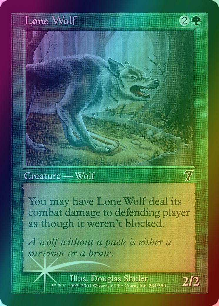 Lone Wolf [254x] [Seventh Edition] [Foil]
