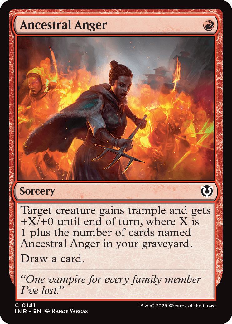 Ancestral Anger [141] [Innistrad Remastered] [Non-Foil]