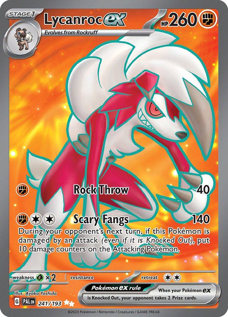 Lycanroc ex - 241/193 - Ultra Rare [sv02-241] [Ultra]