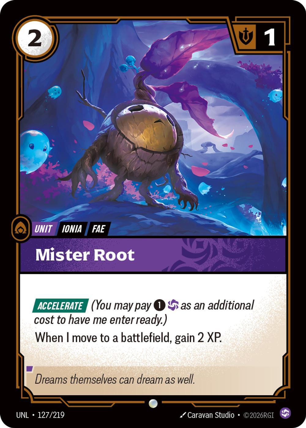 Mister Root - 127/219 [Unleashed] [Non-Foil]