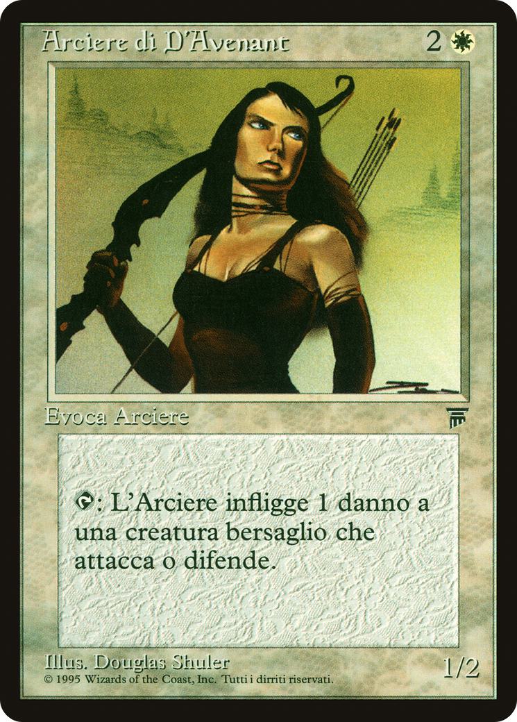 D'Avenant Archer - Italian [7] [Legends: Italian] [Non-Foil]