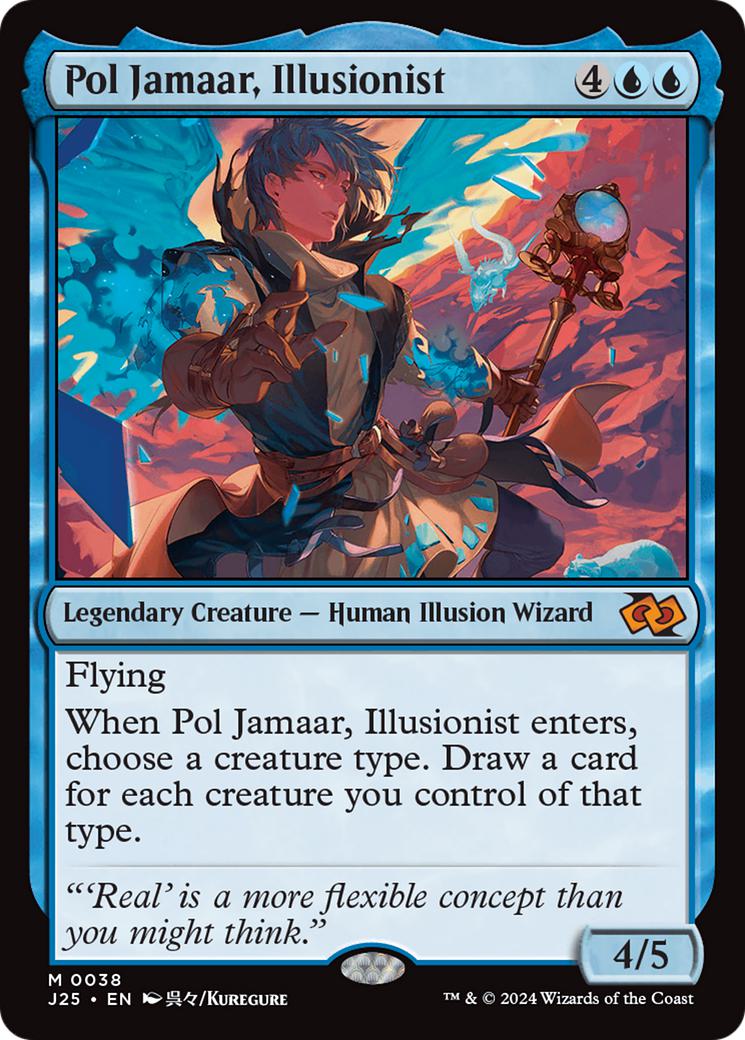 Pol Jamaar, Illusionist [38] [Anime] [Foundations: Jumpstart] [Non-Foil]