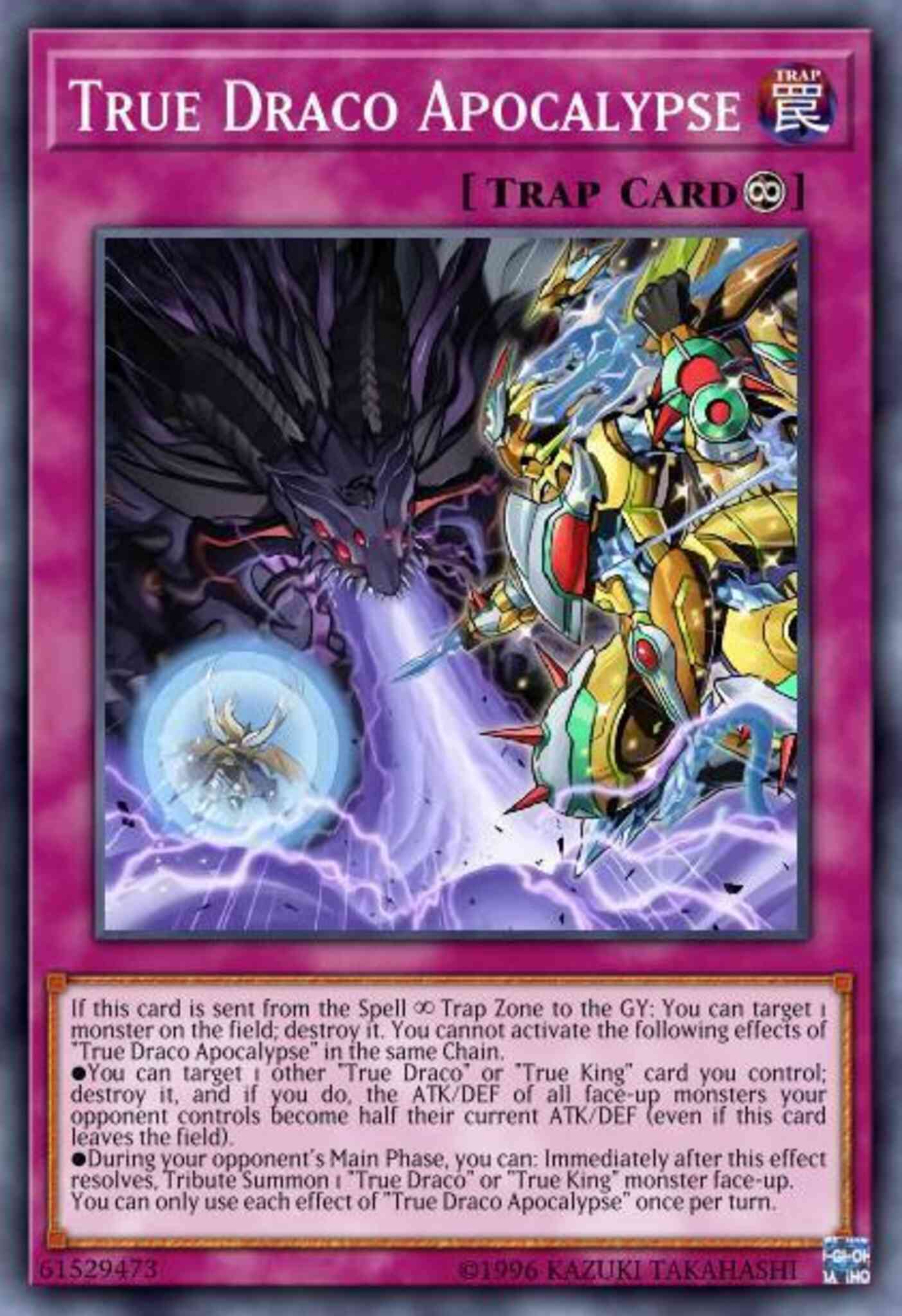True Draco Apocalypse - OP05-EN013 - Super Rare - Unlimited
