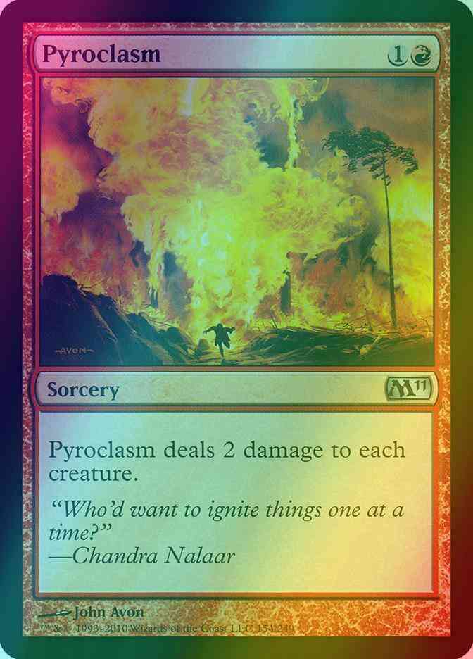 Pyroclasm [154] [Magic 2011] [Foil]