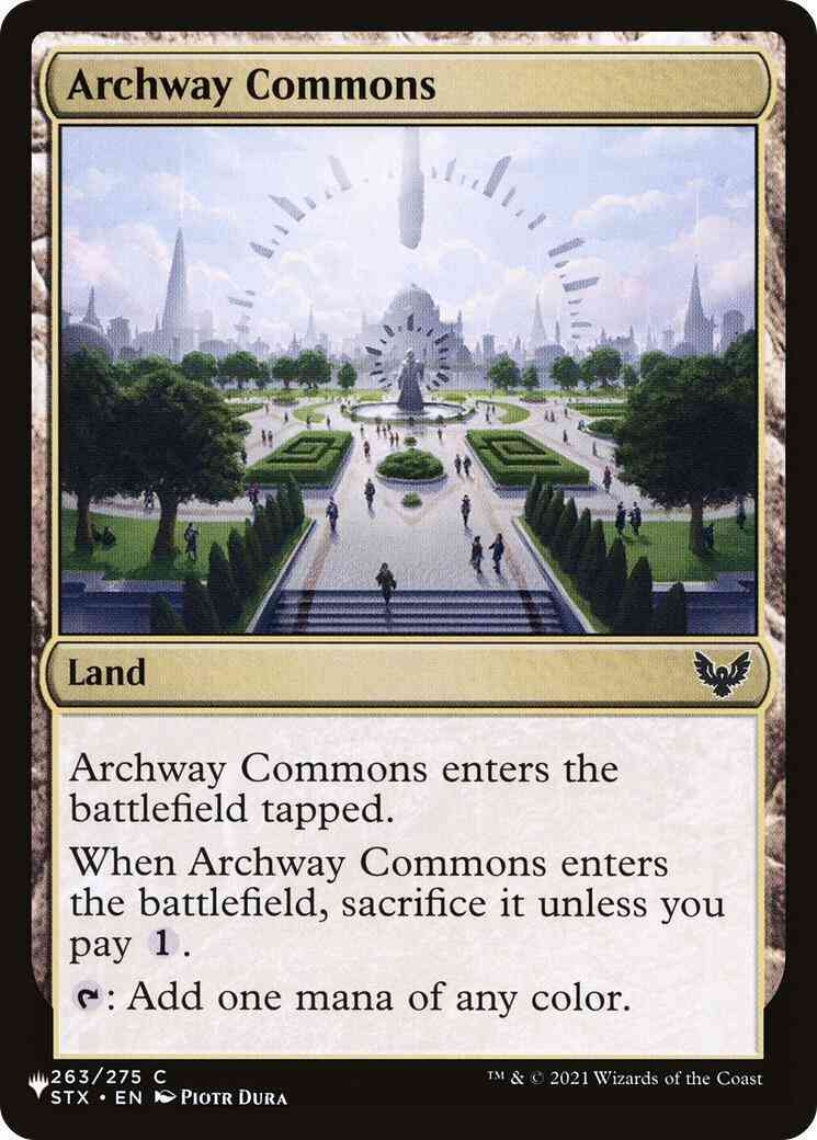Archway Commons [STX-263] [The List] [Non-Foil]