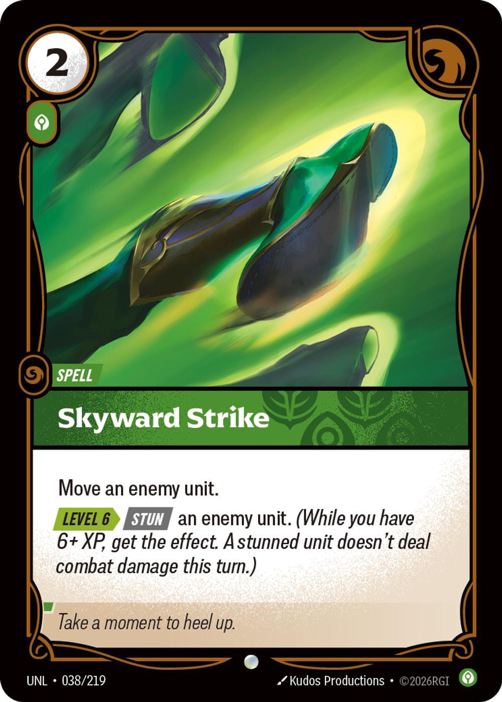 Skyward Strike - 038/219 [Unleashed] [Non-Foil]