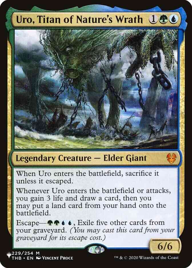 Uro, Titan of Nature's Wrath [THB-229] [The List] [Non-Foil]