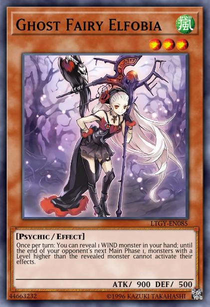 Ghost Fairy Elfobia - LTGY-EN085 - Super Rare - 1st Edition