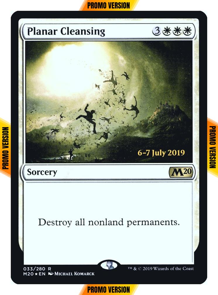 Planar Cleansing [33s] [Core Set 2020 Promos] [Foil]