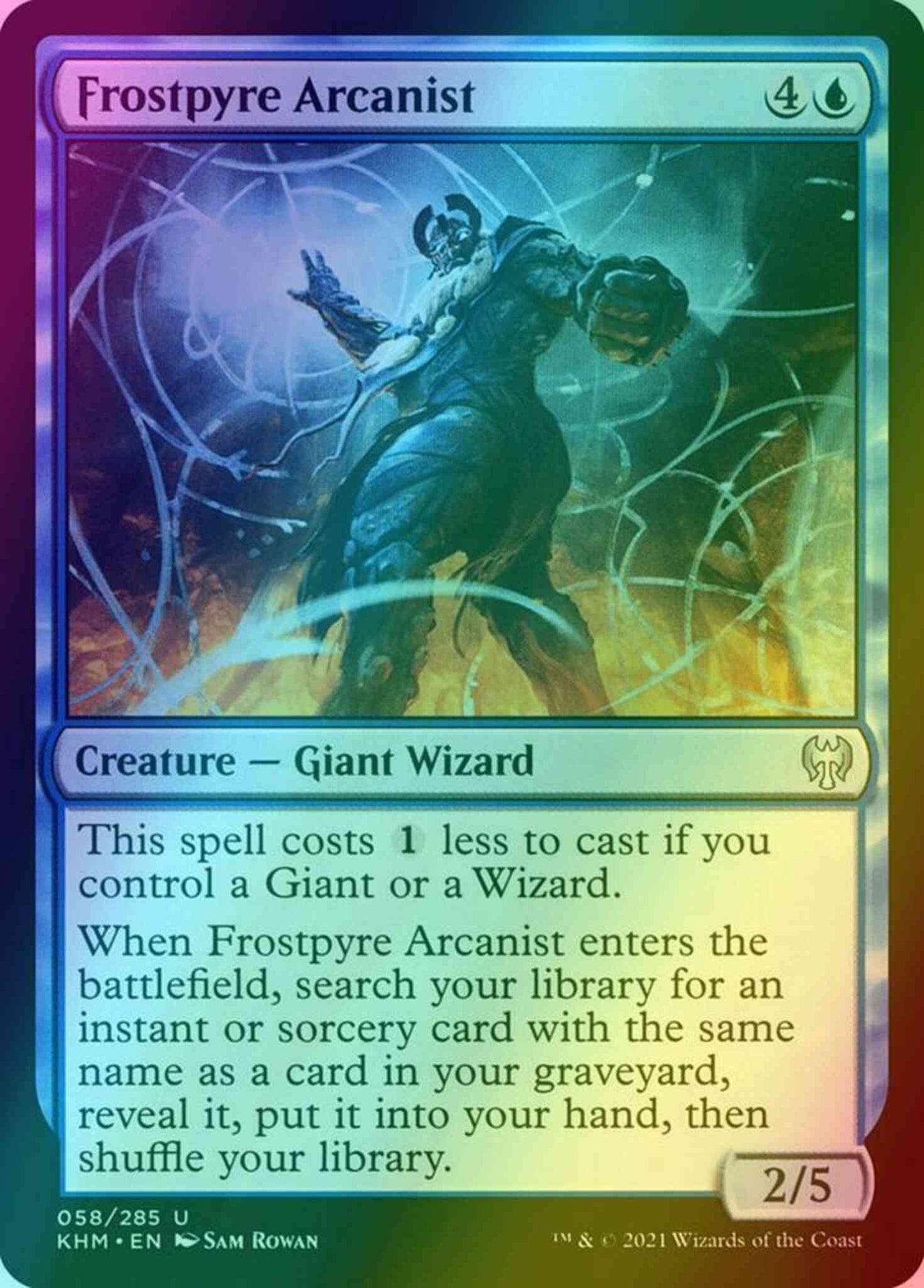 Frostpyre Arcanist [58] [Kaldheim] [Foil]