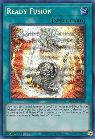 Ready Fusion - MP22-EN163 - Prismatic Secret Rare - 1st Edition