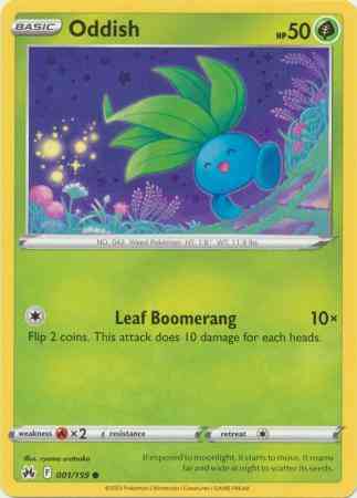 Oddish - 001/159 - Common [swsh125-001] [Non-Holo]