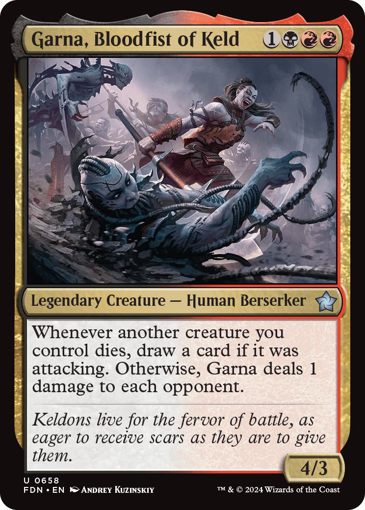 Garna, Bloodfist of Keld [658] [Foundations] [Non-Foil]