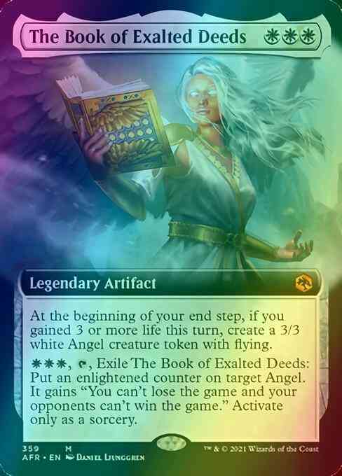 The Book of Exalted Deeds [359] [Extended Art] [Adventures In The Forgotten Realms] [Foil]