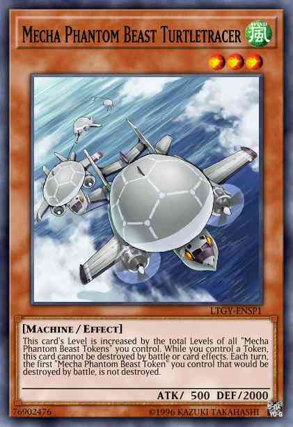 Mecha Phantom Beast Turtletracer - MP14-EN001 - Super Rare - 1st Edition