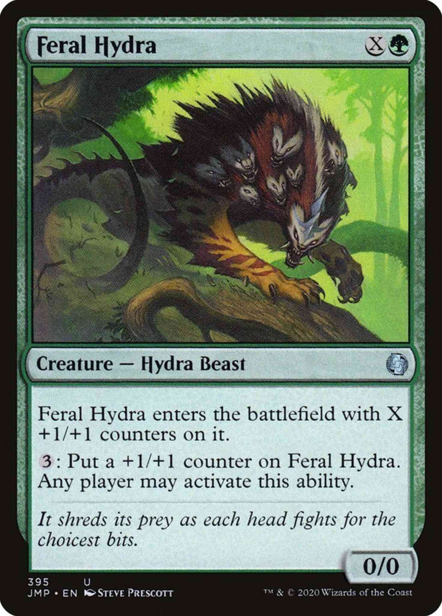 Feral Hydra [395] [Jumpstart] [Non-Foil]