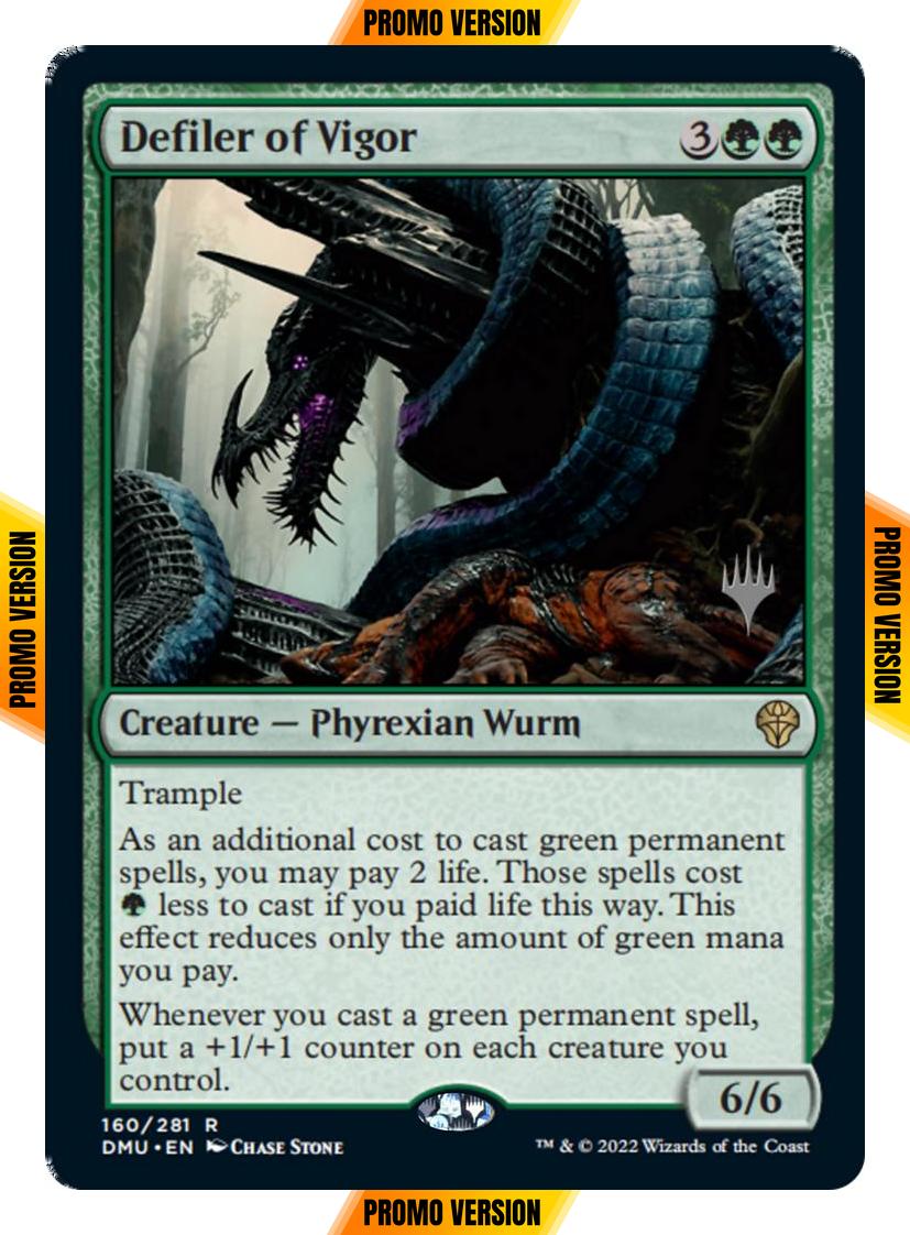 Defiler of Vigor [160p] [Promo Pack] [Dominaria United: Promos] [Non-Foil]