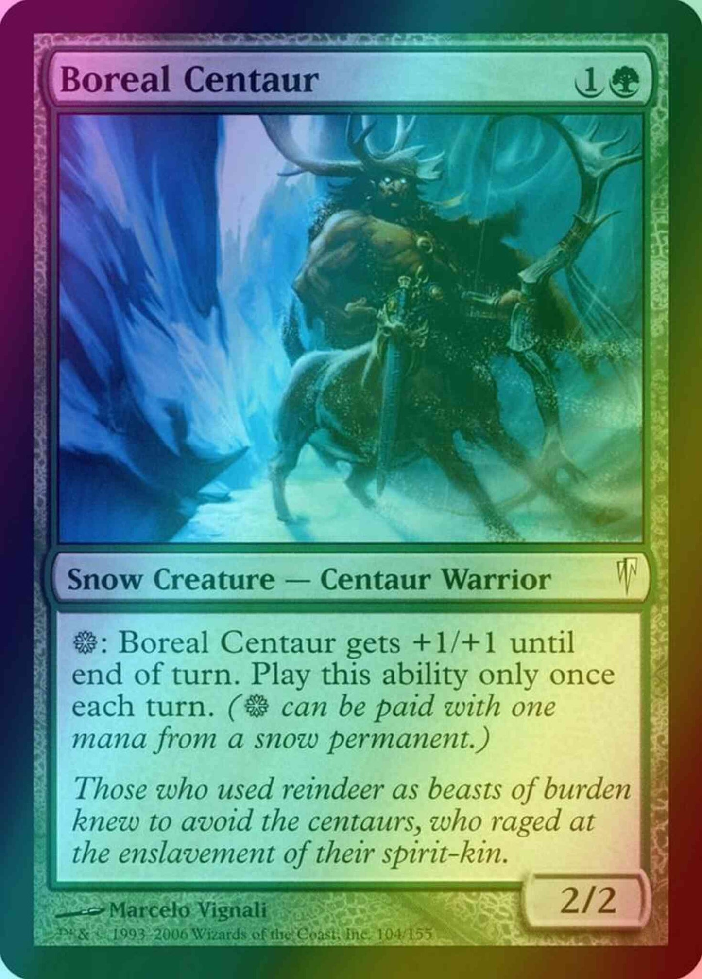 Boreal Centaur [104] [Coldsnap] [Foil]