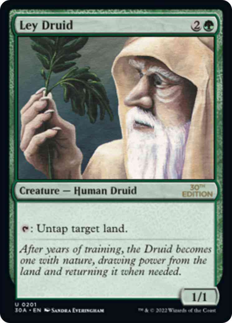 Ley Druid [201] [30th Anniversary Edition] [Non-Foil]