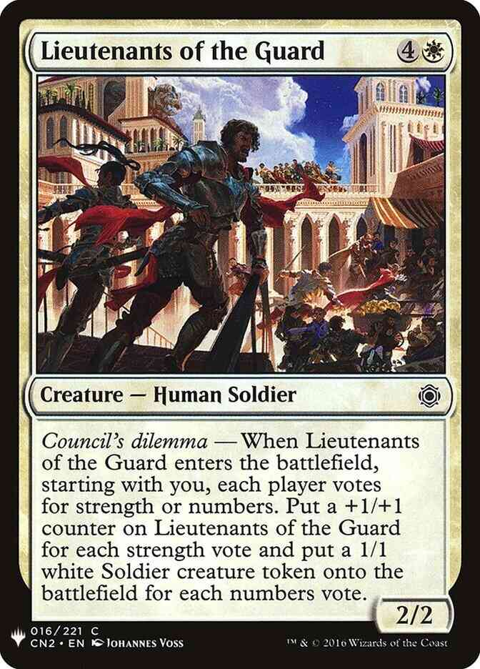 Lieutenants of the Guard [CN2-16] [The List] [Non-Foil]