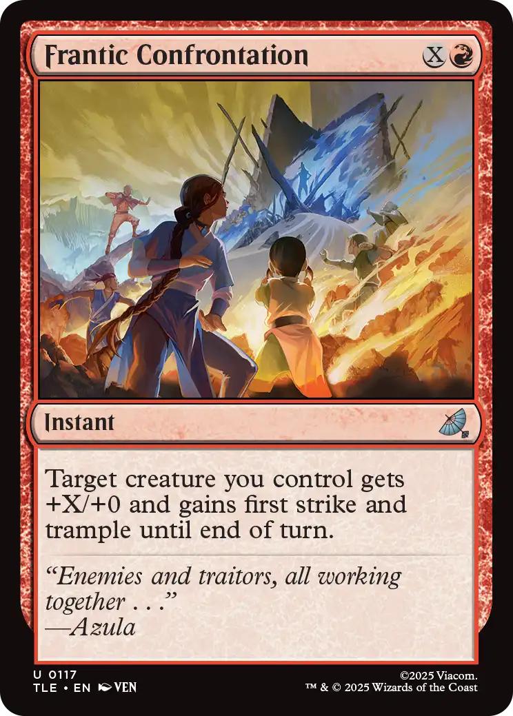 Frantic Confrontation [117] [Avatar: The Last Airbender Eternal] [Non-Foil]