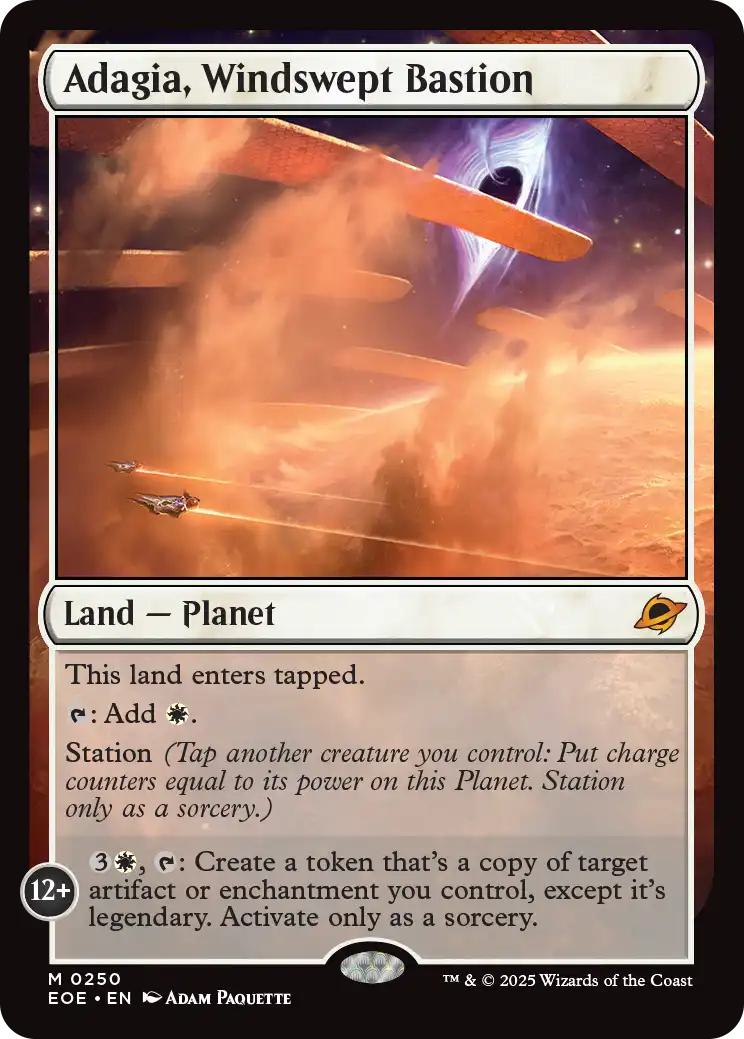 Adagia, Windswept Bastion [250] [Edge of Eternities] [Non-Foil]