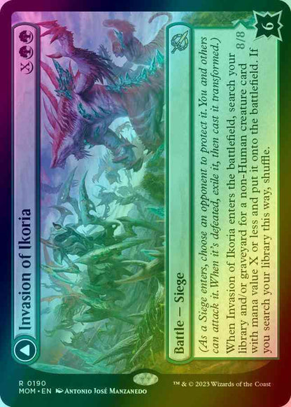 Invasion of Ikoria // Zilortha, Apex of Ikoria [190] [March of the Machine] [Foil]