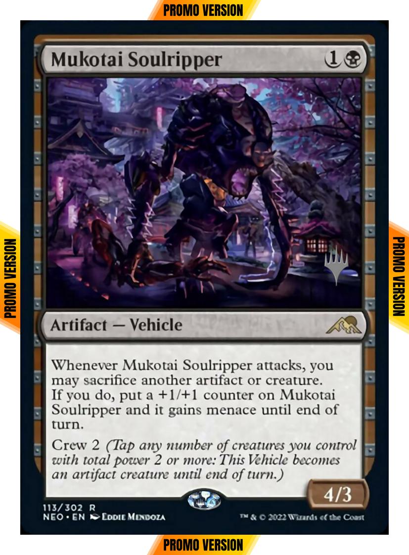 Mukotai Soulripper [Promo Pack] [113p] [Kamigawa: Neon Dynasty: Promos] [Non-Foil]