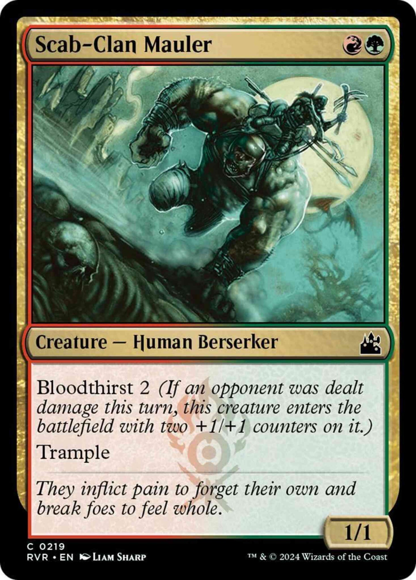 Scab-Clan Mauler [219] [Ravnica Remastered] [Non-Foil]