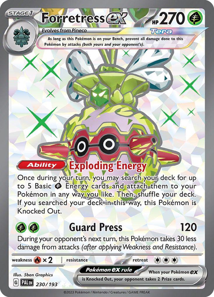 Forretress ex - 230/193 - Ultra Rare [sv02-230] [Ultra]