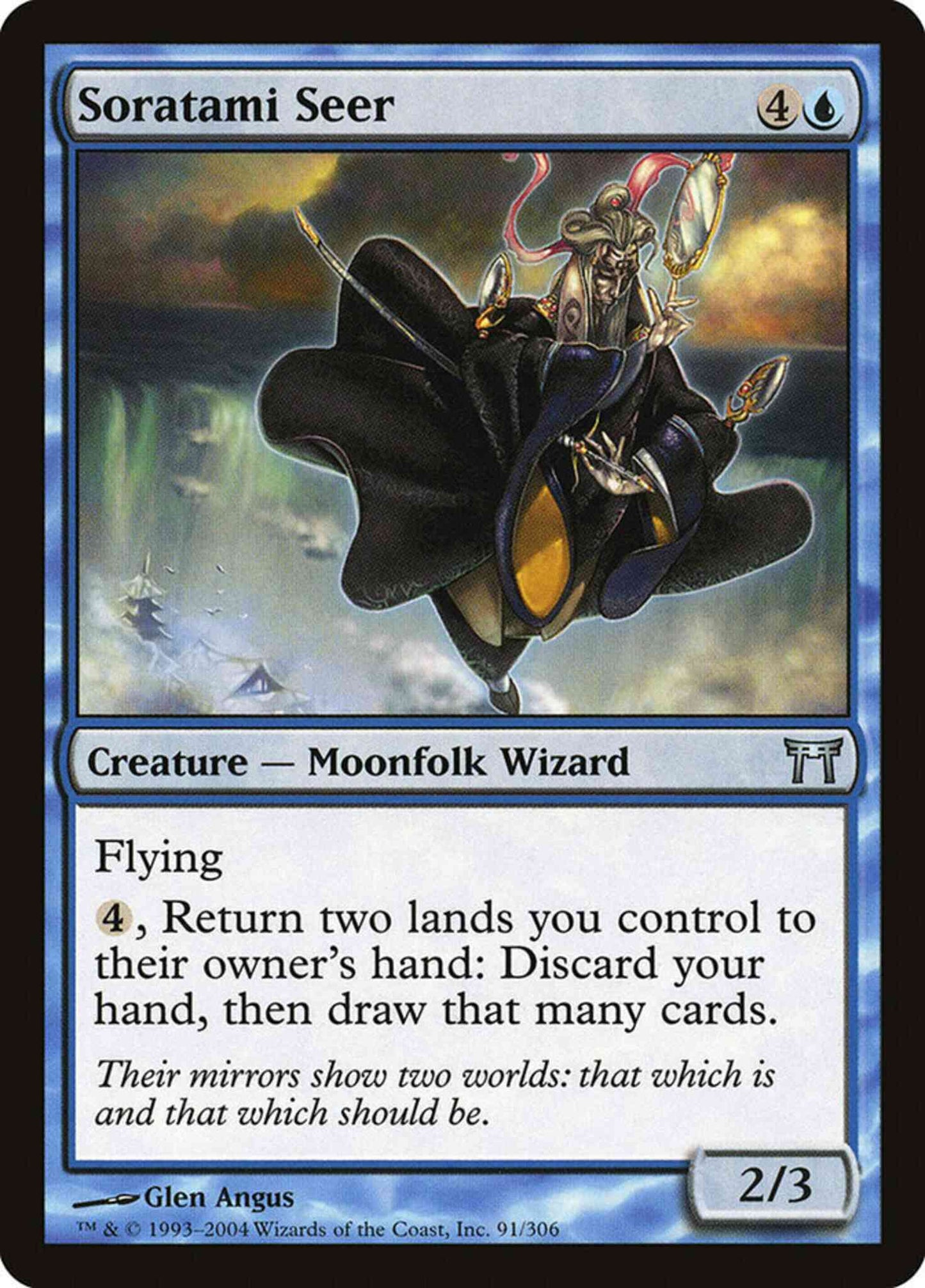 Soratami Seer [91] [Champions of Kamigawa] [Non-Foil]